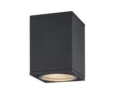 SLV Enola Square S Plafonnier dextÃ©rieur Ã LED Anthracite