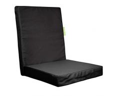 Outbag Highrise Rembourrage de Chaise, Noir, 105 x 50 cm