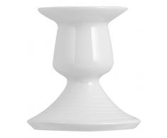 Home Florence Bougeoir, Porcelaine, Blanc