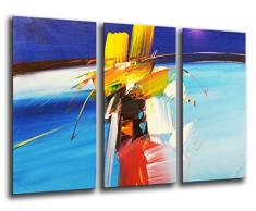 Tableau Moderne Photographique, Impression sur bois, Image dart abstrait, 97 x 62 cm, ref. 26158