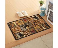 Bonamaison Paillasson dÃ©coratif Multicolore 40 x 70 cm