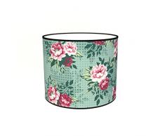 Abat-jours 7111302513242 ImprimÃ© Rosy Lampadaire, Tissus/PVC, Multicolore