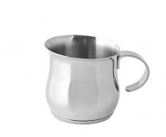 HABI Pot Ã Lait, 600Â ML, Acier Inoxydable, 14Â x 9Â x 10Â cm