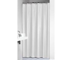 Sealskin Duschvorhang Antibakteriell weiÃ Rideau de Douche Tissu, 200 x 180 x 0,5 cm