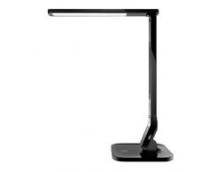 TaoTronics Table LED, lampe de bureau 14Â W (intensitÃ© variable 5Â niveaux, 4Â modes Panneau de contrÃ´le, touch-sensitive, porte de ricari, noir, tt-dl01