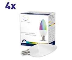 Müller Licht Bougie LED, WeiÃ-rgb, Lot de 4 6watts