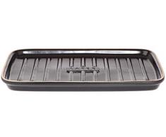 Römertopf 9037 06 Plancha rectangulaire avec grilles en argile