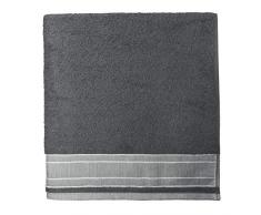 Santens Ross Eponge Serviette de Bain, Coton, Grey, 68140