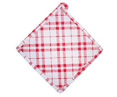 Feinkost Manique, Coton, Rouge/Blanc, 22Â x 22Â cm