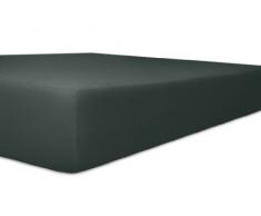 Kneer Drap-Housse Ã©lastique pour Matelas de, Vario avec Plumes, Noir, 180 x 200 cm