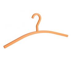 Wenko 64106100 Cubido Cintre Plastique Orange 46 x 19,5 x 1,5 cm
