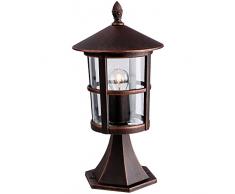 Firstlight 2357bk 60Â W Stratford pilier Lanterne, Noir