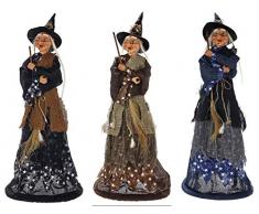 Comarco Sa Pack 3 Befane avec Balai lumiÃ¨re et Musique 70 cm