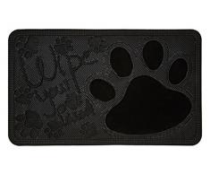 Premier Housewares Wipe Your Paws Paillasson, Noir