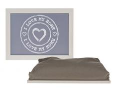 Out of the blue 144193 Plateau, Plastique, Bleu, 43 x 32 x 4 cm