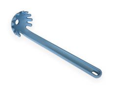 Venn Balance de cuisine avec grattoir intégré Cuiller à spaghettis 11-Inch bleu