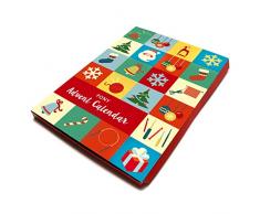 Pony Calendrier de lAvent, Multi, 35Â x 25Â x 2.5Â cm