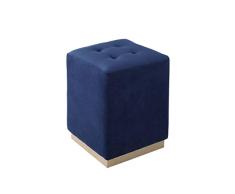 Julian Joseph Ottoman en Bois Bleu Roi Taille Unique