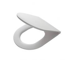 Tiger Abattant WC Elvas avec systÃ¨me dabaissement Automatique et Fonction Easy Clean en duroplast, Fixation en Acier Inoxydable, Montage Facile par Le Haut