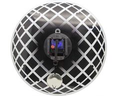 NeXtime 8185ZI Pendula Round, Verre, Miroir, 43 x 43 x 5 cm