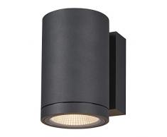 SLV Enola Round M Applique murale LED dextérieur Anthracite