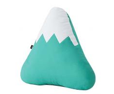 Paparajote Factory 180701 Coussin Motif Montagne Grand Format Jade Vert Coton/Polyester 80 x 75 x 20 cm