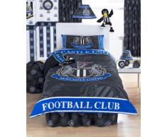 Zap-Newcastle United Noir et Blanc Drap Tour de lit Simple