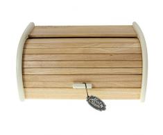 Apollo Housewares 4947 Apollo RB Poubelle à pain en plastique Crème