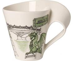 Villeroy & Boch Cities of the World Tasse Ã cafÃ© Ljubljana, 300 ml, Porcelaine Premium, Blanc/Multicolore