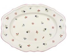 Villeroy & Boch Petite Fleur Plat de service, 44 cm, Porcelaine Premium, Blanc/Multicolore