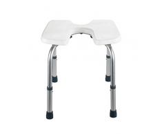 WENKO DIE BESSERE IDEE Tabouret de Douche hygiénique Secura