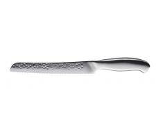 MasterChef MC 700572 New NEUF Santoku Marteau Finition acier allemand couteau Ã pain, 20Â cm, Silver
