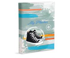 Mareli Album Photo 23 x 30, 60 Pages avec Papier de Soie, Blanc