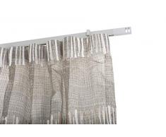 InCasa Tringle Ã Rideaux: 32 x 12 mm, L. 160 cm. en Aluminium Satin â Complet