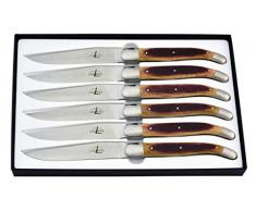 Forge De Laguiole T6 2M IN CHB Couteau, Fasseiche