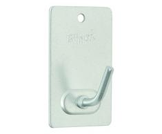 BRINOX - Mini Cintre adhésif 2.6x4.3x2.1 cm Chromé Mat