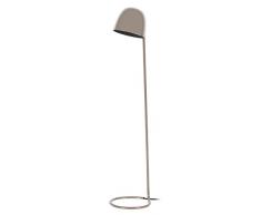 Tosel 95342 Lampe Bureau, 1 Lumière, Acier, E27, 40 W, Gris, 25 x 155 cm