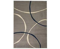 vidaXL 133017 Tapis de Couloir Moderne à Poils Courts, 80 x 150 cm, Gris