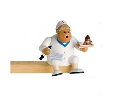 Encens Allemand Fumeur Nurse - 16cm / 6 Pouces - Authentique Allemand Fumeurs Erzgebirge - KWO