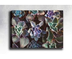 Bonamaison Peinture sur toile, multicolore, 70 x 100 cm - Conçu et fabriqué en Turquie