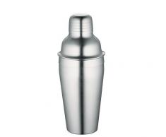 Cilio 200249 Shaker Cocktail 0,5l, Acier Inoxydable, Argent, 20 x 9 x 9 cm