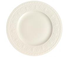Villeroy & Boch Cellini Assiette petit-dÃ©jeuner, 22 cm, Porcelaine Premium, Blanc