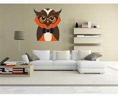 pinkelephant Autocollant Mural pour Enfants Les Clm037Â RigoloÂ âÂ Little MonsterÂ âÂ HibouÂ âÂ Sticker Mural 58Â x 70Â cm