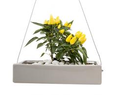 Chive Céramique Ragna Pot de Fleurs à Suspendre â Parent