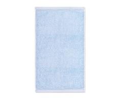 möve 017258775-030050-577 serviette de toilette, 100% Coton, Aquamarine, 30 x 50 cm