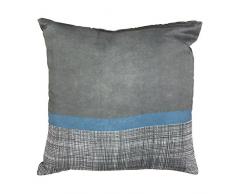 Thedecofactory 485178 Coussin, Coton, Chocolat, 40 x 40 x 3 cm