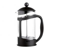 La Cafetiere 455033 Cafetière à Piston, Plastique, Noir, 13.3 x 7 x 17.1 cm