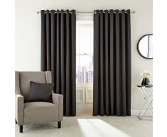 Peacock Blue Hotel Barcelo Rideaux, 100% Velours Polyester, Graphite, 66x54