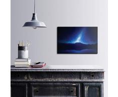 Bonamaison DÃ©coration Murale Impression sur Toile, Dimensions: 60 x 40 Cm - ConÃ§u et fabriquÃ© en Turquie