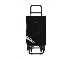 GARMOL Chariot de Courses 48L Noir